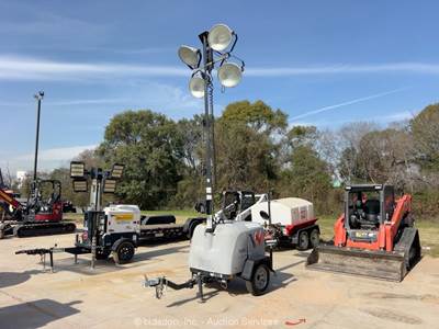 2019 Wacker Neuson LTV6L 23' Towable Light Tower 6kW Generator bidadoo -Repair