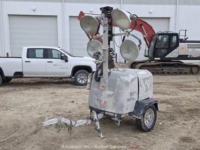 2019 Wacker Neuson LTV6L Towable Light Tower Generator Kubota -Parts/Repair