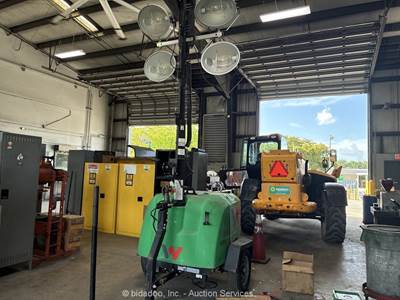 2023 Wacker Neuson LTV6L 23' S/A Towable Light Tower Generator 6kW -Parts/Repair