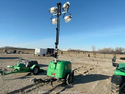 2022 Wacker Neuson LTV6L 23' Towable Light Tower 6kW Generator Kohler bidadoo