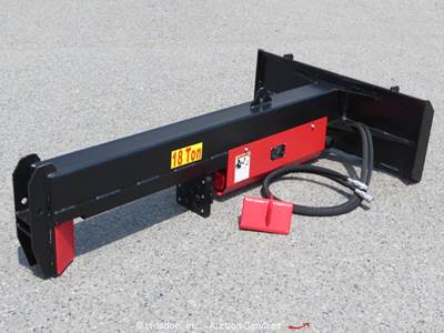 Raytree RMLS18T 18-Ton Log Splitter Hydraulic Skid Steer Attachment bidadoo -New