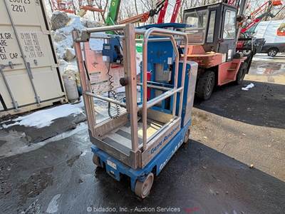 2019 Genie GR-15 14' Electric Vertical Mast Lift Personnel Man -Parts/Repair