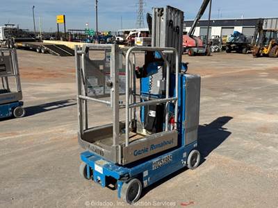 2018 Genie GR-20 20' Electric Vertical Mast Lift Personnel Man -Parts/Repair