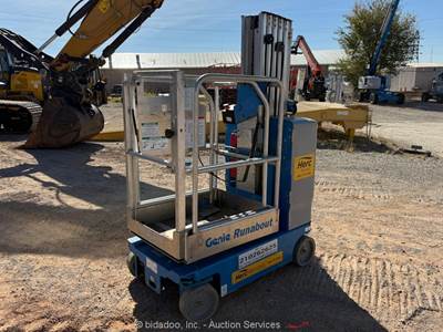 2018 Genie GR-20 20' Electric Vertical Mast Lift Personnel Aerial -Parts/Repair