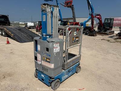 2018 Genie GR-20 20' Electric Vertical Mast Lift Personnel Aerial -Parts/Repair