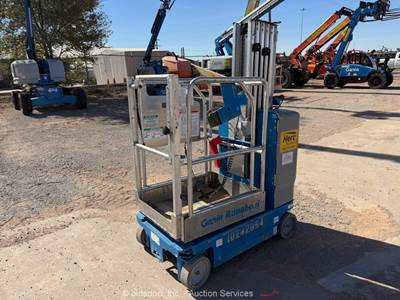 2018 Genie GR-20 20' Electric Vertical Mast Lift Aerial Manlift -Parts/Repair