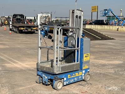 2018 Genie GR-20 19' Electric Mast Lift Portable Man Aerial 24V bidadoo -Repair