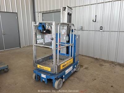 2018 Genie GR-20 19' Electric Mast Lift Portable Man Aerial bidadoo -Repair
