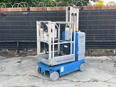 2017 Genie GR-20 19' Electric Vertical Mast Lift Aerial Manlift -Parts/Repair