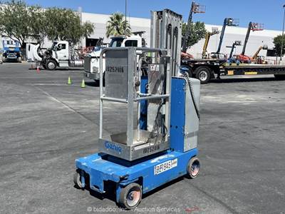 2017 Genie GR-20 19' Electric Mast Lift Portable Man Aerial bidadoo -Repair