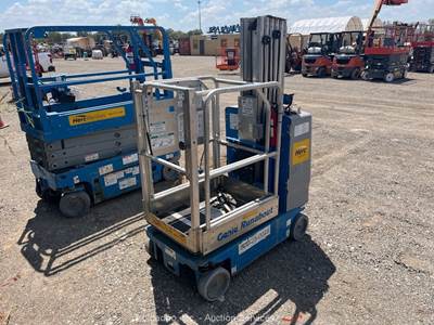 2019 Genie GR-20 20' Electric Vertical Mast Lift Man Aerial -Parts/Repair