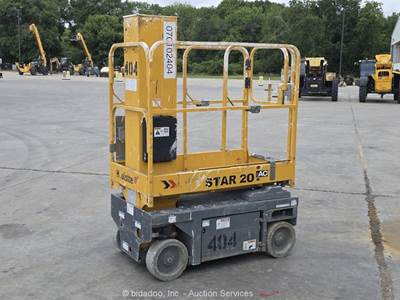 2017 Haulotte STAR 20 20' Electric Vertical Mast Lift Portable Man bidadoo