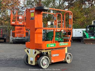 2015 JLG 1230ES 12' Electric Vertical Mast Lift Personnel Man Aerial bidadoo