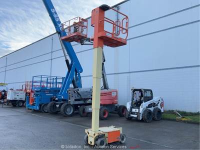 2019 JLG 1230ES 12' Electric Vertical Mast Lift Personnel Man Aerial bidadoo
