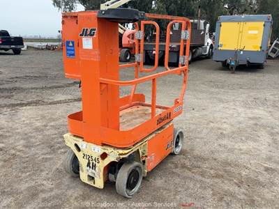 2018 JLG 1230 ES 12' Electric Vertical Mast Lift Personnel Man Aerial bidadoo