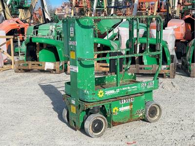 2016 JLG 1230ES 12' Electric Vertical Mast Lift Personnel Man Aerial bidadoo