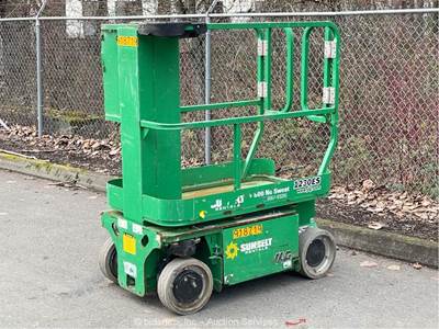 2016 JLG 1230ES 12' Electric Vertical Mast Lift Personnel Man Aerial bidadoo