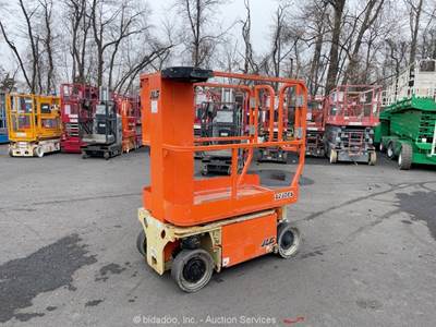 2018 JLG 1230ES 12' Electric Vertical Mast Lift Personnel Man Aerial bidadoo
