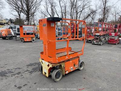 2018 JLG 1230ES 12' Electric Vertical Mast Lift Personnel Manlift Aerial bidadoo