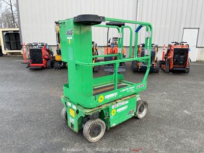 2018 JLG 1230ES 12' Electric Vertical Mast Lift Personnel Man Aerial bidadoo