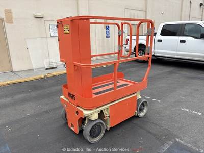 2011 JLG 1230ES 12' Electric Vertical Mast Lift Personnel Man Aerial bidadoo