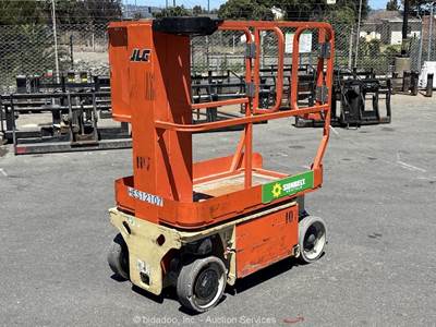 2017 Jlg 1230ES 12’ Electric Vertical Mast Lift Personnel Man Aerial bidadoo