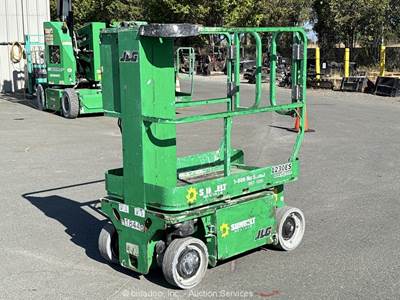 2016 JLG 1230ES 12’ Electric Vertical Mast Lift Personnel Man Aerial bidadoo