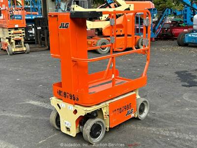 2015 JLG 1230ES 12' Electric Vertical Mast Lift Personnel Manlift Aerial bidadoo