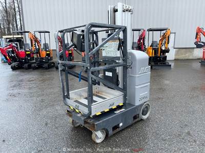 2017 JLG 20MVL 20' Electric Vertical Mast Lift Personnel Man Aerial bidadoo