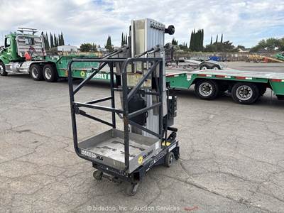 2016 Jlg 30AM-DC 30' Electric Mast Lift Portable Man Aerial Push -Parts/Repair