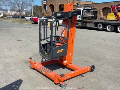 2021 JLG FT140 14' Electric Mast Lift Portable Man Aerial Push Around bidadoo