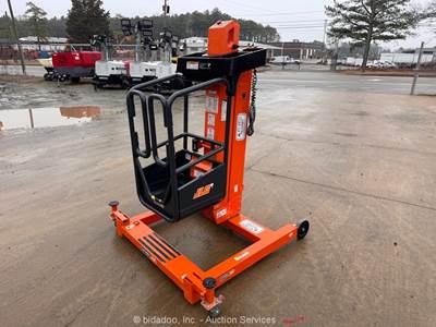 2021 JLG FT140 14' Electric Mast Lift Portable Man Aerial Push Around bidadoo