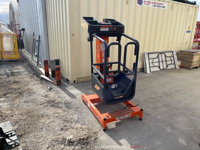 2021 JLG FT70 7' Electric Mast Lift Portable Man Mobile Aerial Platform bidadoo