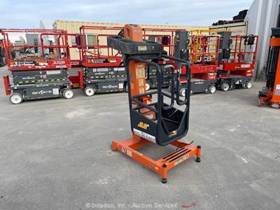 2020 JLG FT70 7' Electric Mast Lift Portable Man Aerial Push Around bidadoo