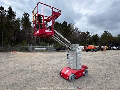 2023 MEC MME 30-RJ 30' Electric Vertical Mast Lift Personnel Man Aerial bidadoo