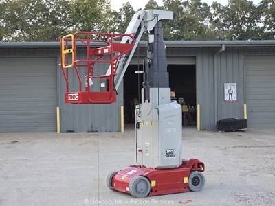 2023 MEC MME30-RJ 30' Electric Vertical Mast Lift Personnel Man Aerial bidadoo