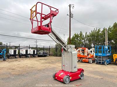 2023 MEC MME30-RJ 30’ Electric Vertical Rotating Mast Lift Man Aerial bidadoo
