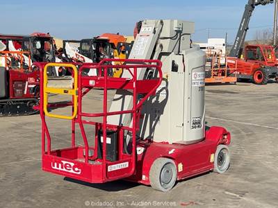 2023 MEC MME30-RJ 30' Electric Vertical Mast Lift Personnel Man Aerial bidadoo
