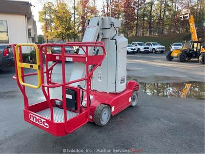 2023 MEC MME30-RJ 30’ Electric Vertical Rotating Mast Lift Man Aerial bidadoo