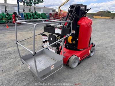 2024 Manitou VJR-26-S1 26' Electric Vertical Mast Lift Personnel bidadoo -New
