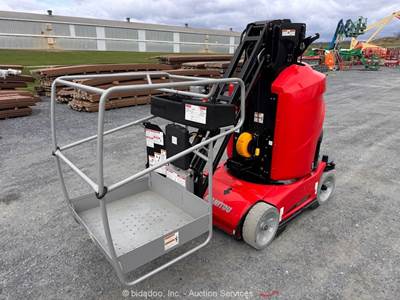 2024 Manitou VJR-26-S1 26' Electric Vertical Mast Lift Personnel bidadoo -New