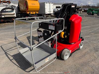 2024 Manitou VJR-26-S1 26' Electric Vertical Mast Lift Personnel bidadoo -New