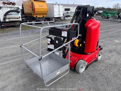 2023 Manitou VJR-26-S1 26' Electric Vertical Mast Lift Personnel bidadoo -New