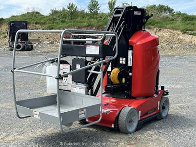 2024 Manitou VJR-26-S1 26' Electric Vertical Mast Lift Personnel bidadoo -New