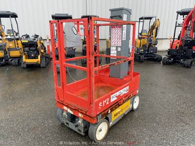 2018 Skyjack SJ12 Electric Vertical Mast Lift Personnel Manlift Aerial bidadoo