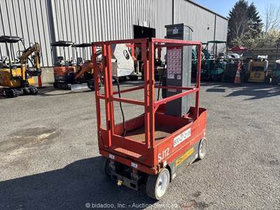 2019 Skyjack SJ12 Electric Vertical Mast Lift Personnel Aerial Platform bidadoo