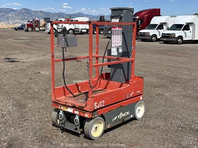 2018 Skyjack SJ12 12' Electric Vertical Mast Lift Personnel Man Aerial bidadoo