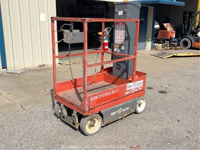 2016 Skyjack SJ16 16' Electric Vertical Mast Lift Personnel Man Aerial bidadoo