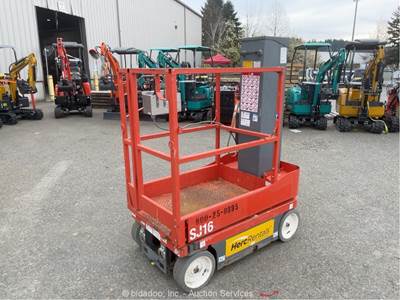 2019 Skyjack SJ16 16' Electric Vertical Mast Lift Personnel Man Aerial bidadoo