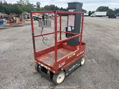 2018 Skyjack SJ16 16' Electric Vertical Mast Lift Personnel Man Aerial bidadoo